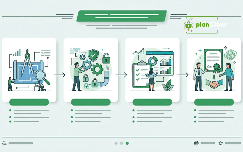 linea de tiempo proceso certificacion iso 27001 fases
